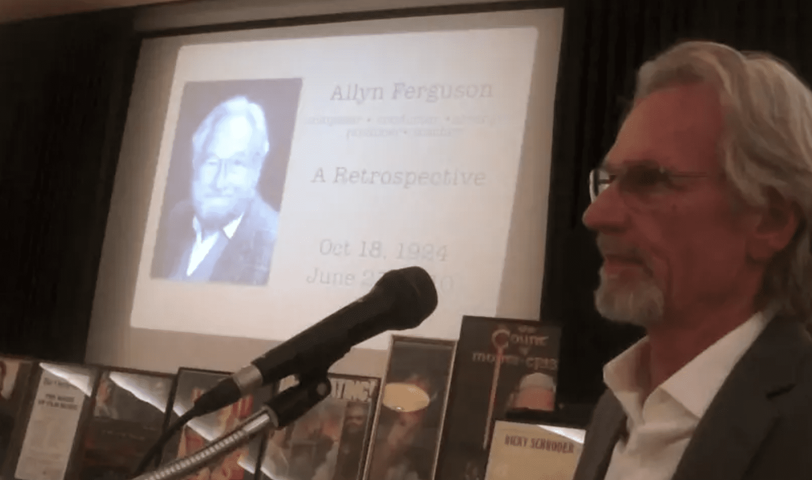 Featured image for “Video: Dan Ferguson Pays Tribute to Allyn Ferguson – October 05, 2016”