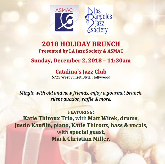 Featured image for “ASMAC and LAJS Holiday Brunch”
