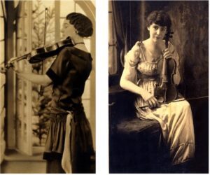 Leone Perry, Concert violinist at 16